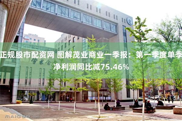 正规股市配资网 图解茂业商业一季报：第一季度单季净利润同比减75.46%
