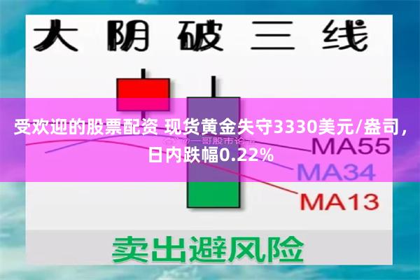 受欢迎的股票配资 现货黄金失守3330美元/盎司，日内跌幅0.22%
