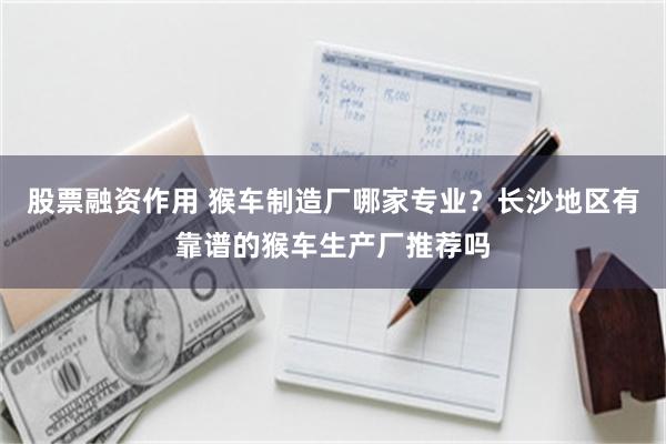 股票融资作用 猴车制造厂哪家专业？长沙地区有靠谱的猴车生产厂推荐吗